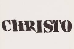 Christo kortelė / Christo name card